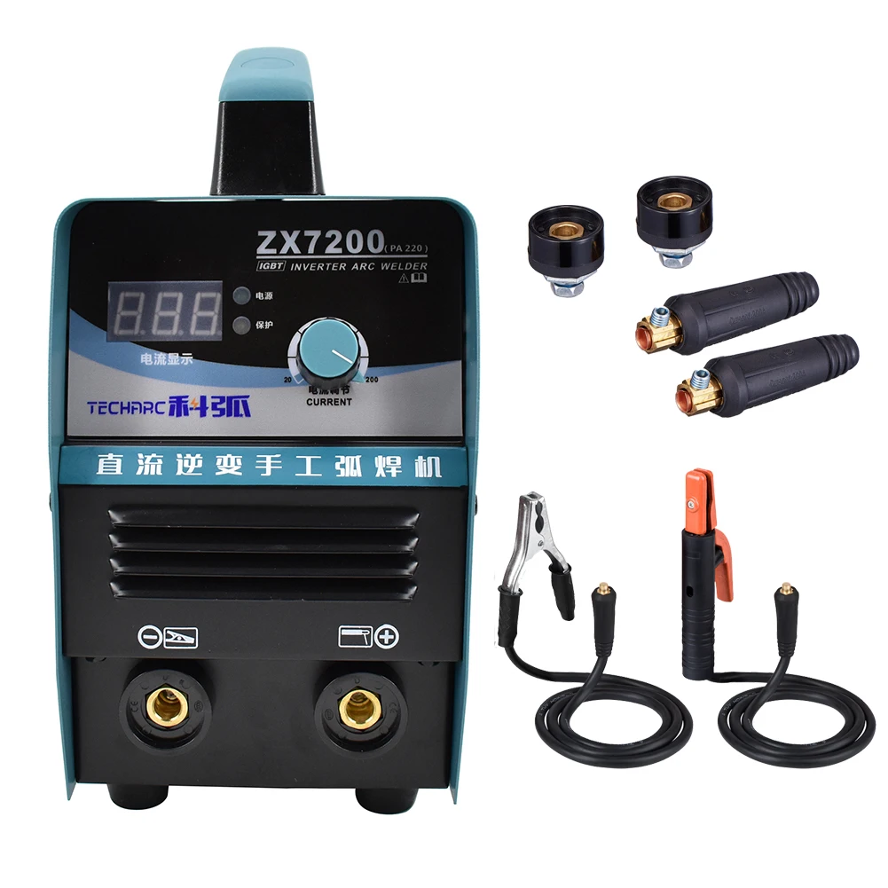 QHTITEC 3 в 1 220V Инвертор постоянного тока дуговой сварки MIG/TIG/MMA сварочный аппарат