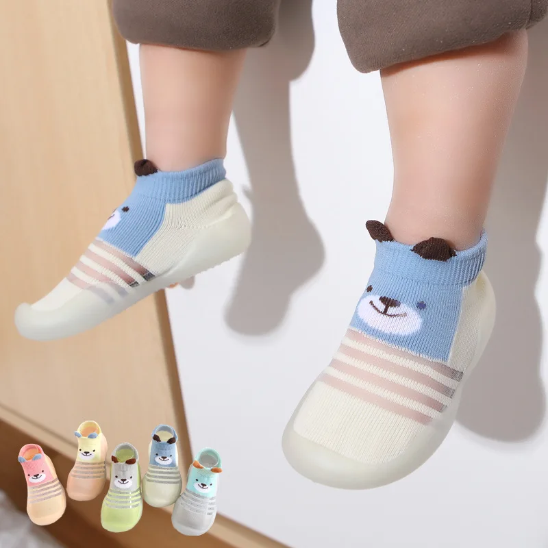 Summer Baby Toddler Non-Skid Sock Shoes Kids Indoor Slipper Breathable Cotton Cold Mesh Lightweight Sole Children First Walking
Summer Baby Toddler Non-Skid Sock Shoes Kids Indoor Slipper Breathable Cotton Cold Mesh Lightweight Sole Children First Walking