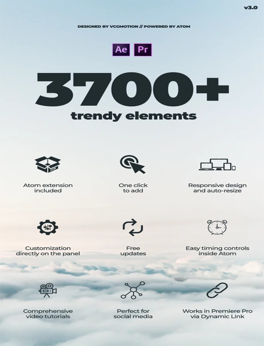 3700 модный motion графика посылка после выхода и premiere pro cc|Серверы| |
