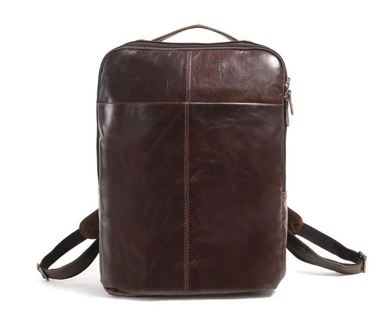 Fashion Backpacks For Man Real Leather New Travel Business Large Capacity Casual Vintage Student Out door Backpack Bags in Brown
Fashion Backpacks For Man Real Leather New Travel Business Large Capacity Casual Vintage Student Out door Backpack Bags in Brown