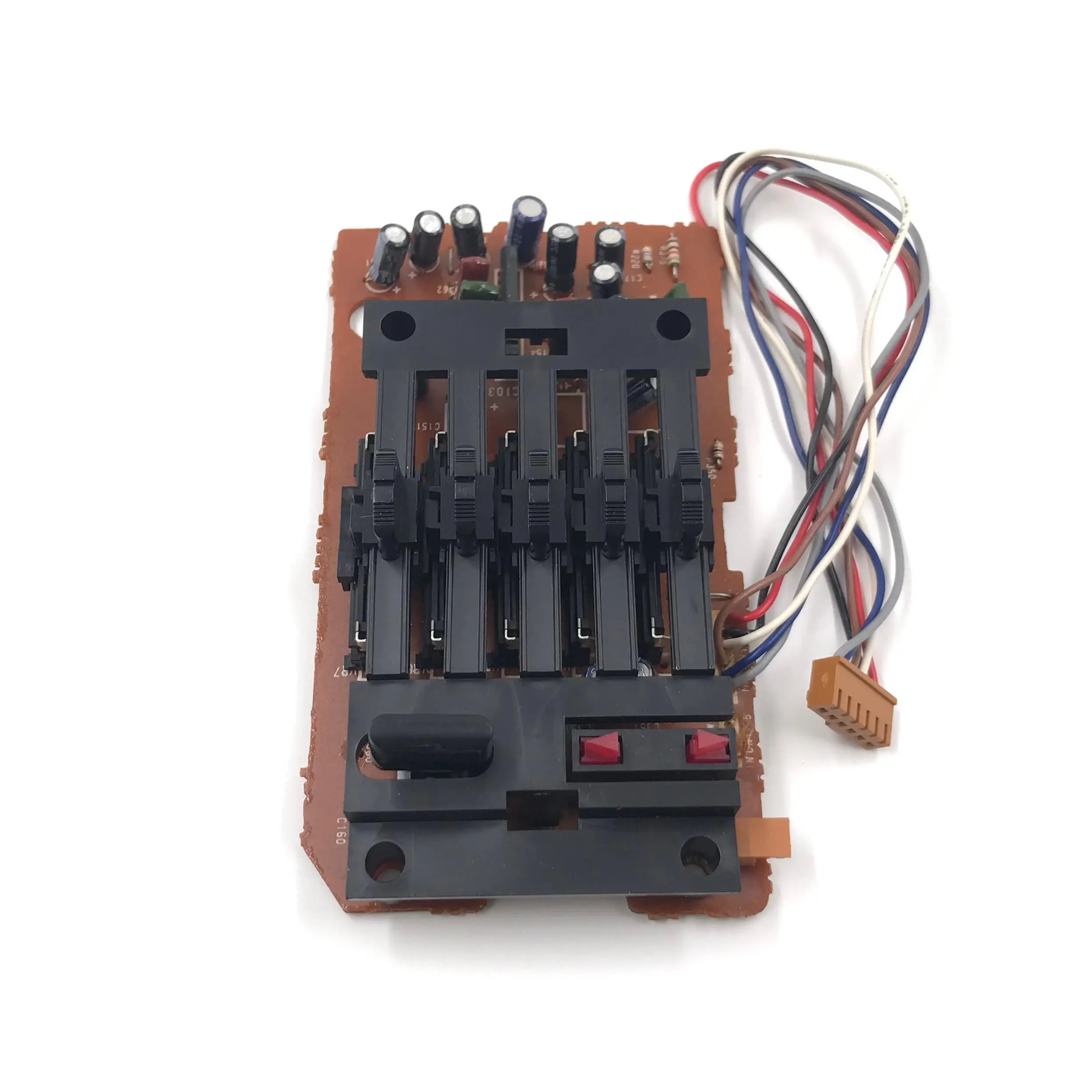 Stereo Equalizer Circuit 5 Band Vintage Retro EQ Module Adjustable Frequency Ton Control Preamplifier Sound Amplifer BA3822LS
Stereo Equalizer Circuit 5 Band Vintage Retro EQ Module Adjustable Frequency Ton Control Preamplifier Sound Amplifer BA3822LS