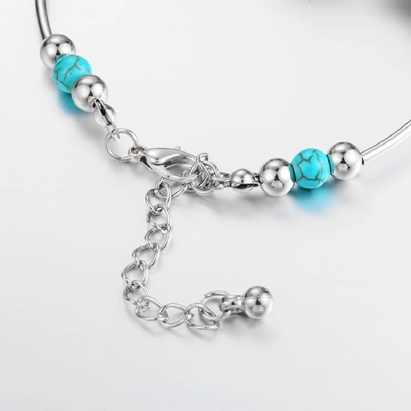 Popular Silver Turquoise Fashion Bracelet butterfly accessories Bracelet versatile natural Aquamarine Diamond Bracelet
Popular Silver Turquoise Fashion Bracelet butterfly accessories Bracelet versatile natural Aquamarine Diamond Bracelet