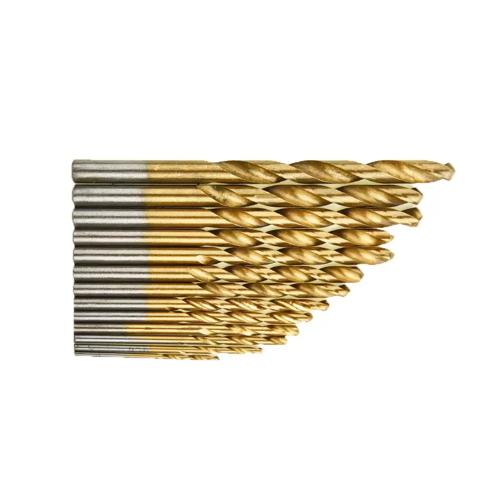 13 Pcs/set Titanium Coated Metal HSS High Speed Steel Drill Bit Set 1.5mm -6.5Mm Power Drilling Tools for Wood
13 Pcs/set Titanium Coated Metal HSS High Speed Steel Drill Bit Set 1.5mm -6.5Mm Power Drilling Tools for Wood
