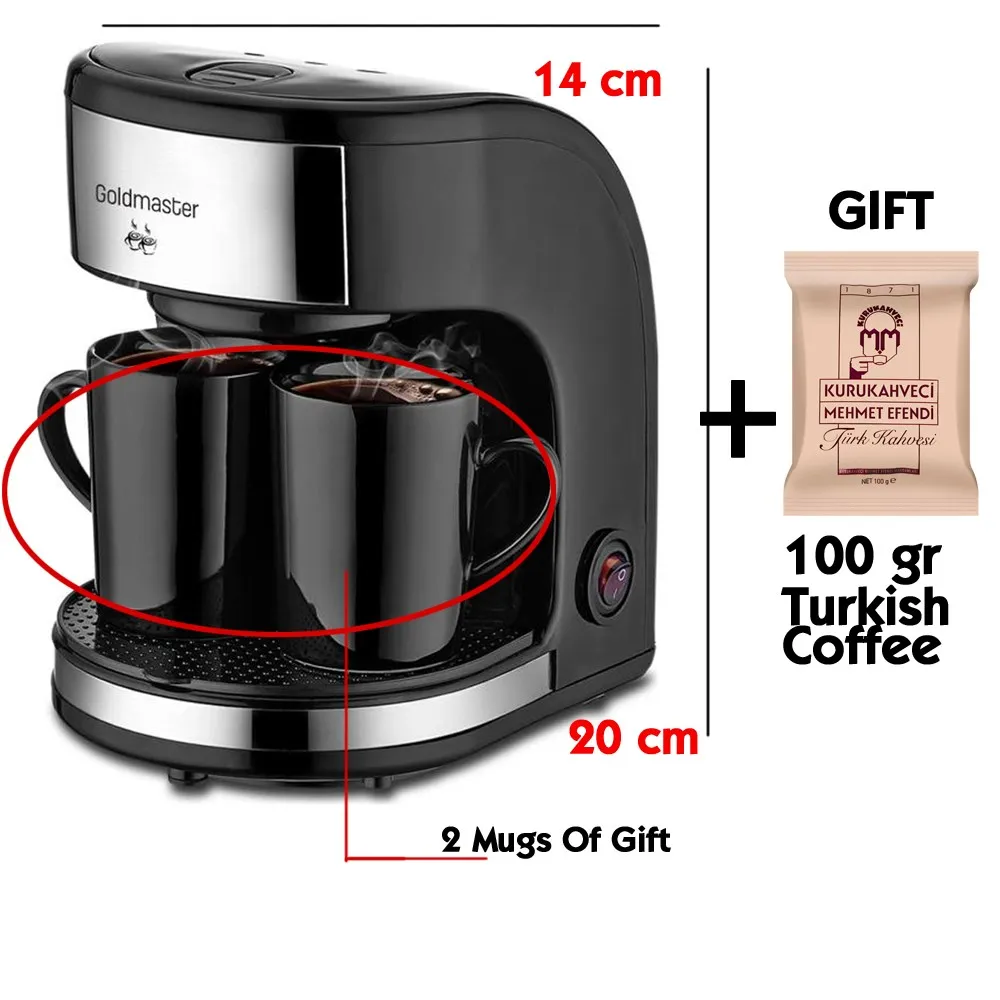 GOLDMASTER 300 ml Espresso Electric Coffee Machine Express Electric Foam Coffee Maker Electric Kitchen Appliances 220V
GOLDMASTER 300 ml Espresso Electric Coffee Machine Express Electric Foam Coffee Maker Electric Kitchen Appliances 220V
