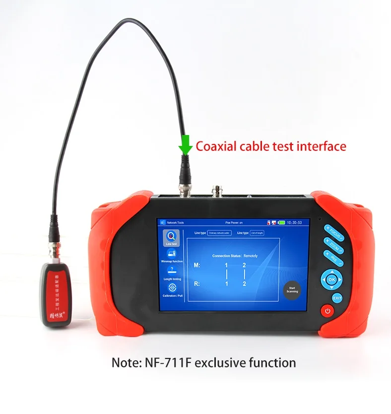 Noyafa NF-711 CCTV тестер монитор HDMI VGA вход CCTV монитор для Ip-камеры тестер IPC Poe тестеры камера сетевой монитор
Noyafa NF-711 CCTV тестер монитор HDMI VGA вход CCTV монитор для Ip-камеры тестер IPC Poe тестеры камера сетевой монитор