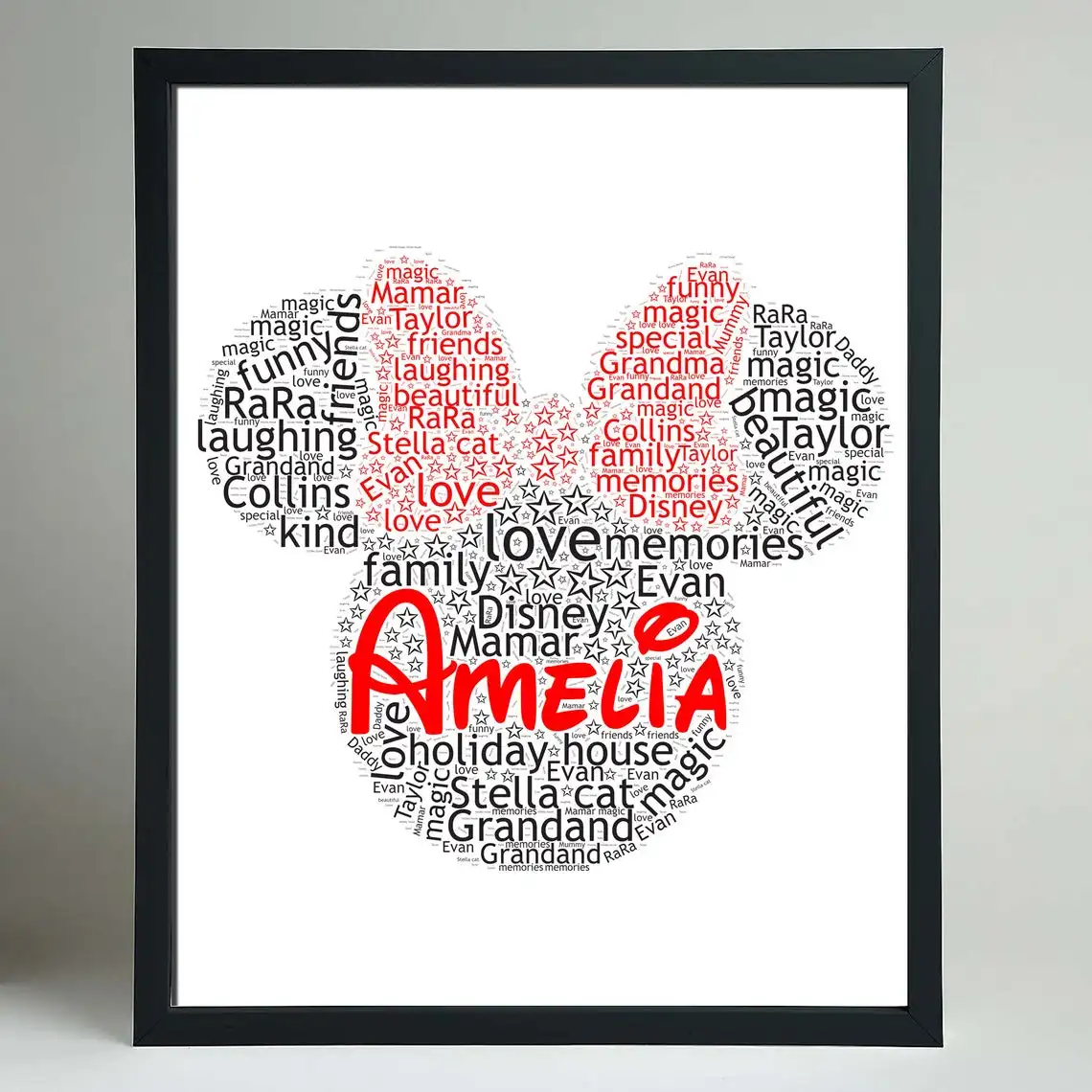 Personalised MINNIE MOUSE Theme With Your Own Words And Name Art Print Poster Picture Wall Hanging Friend Family Birthday Gift
Personalised MINNIE MOUSE Theme With Your Own Words And Name Art Print Poster Picture Wall Hanging Friend Family Birthday Gift