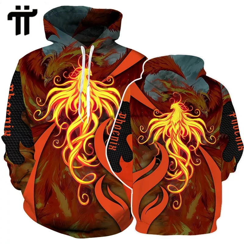 Fire Phoenix Bird 3D Print Hoodie Mens Casual Oversized Sweatshirt Top Cool Streetwear Clothes Autumn Long Sleeve Women Pullover
Fire Phoenix Bird 3D Print Hoodie Mens Casual Oversized Sweatshirt Top Cool Streetwear Clothes Autumn Long Sleeve Women Pullover
