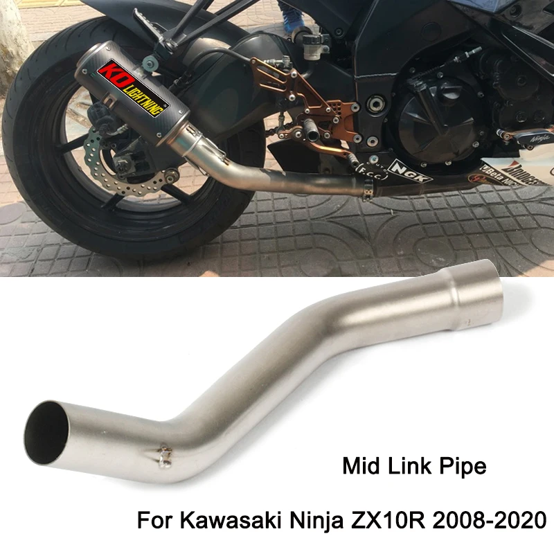 For Kawasaki ZX10R 2008-2020 Exhaust System Middle Link Pipe Stainless Steel 51mm Connecting Tube Slip On Motorcycle
For Kawasaki ZX10R 2008-2020 Exhaust System Middle Link Pipe Stainless Steel 51mm Connecting Tube Slip On Motorcycle