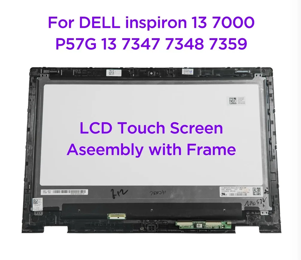 ЖК-дисплей 13,3 дюйма с сенсорным экраном и рамкой для DELL inspiron 13 7000 P57G 7347 7348 7359, сменный светодиодный дисплей FHD x
ЖК-дисплей 13,3 дюйма с сенсорным экраном и рамкой для DELL inspiron 13 7000 P57G 7347 7348 7359, сменный светодиодный дисплей FHD x