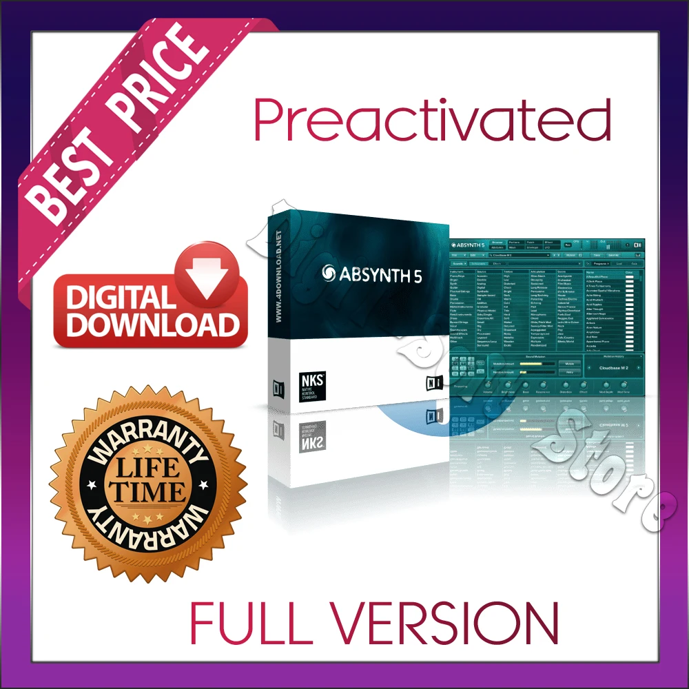 Native Instruments Absynth 5 v5.3.4 Full-version For Win
Native Instruments Absynth 5 v5.3.4 Full-version For Win