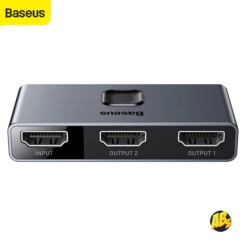 Переходник на 3 HDMI Splitter CAHUB-BCOG Baseus адаптер для телевизора приставки монитора hdmi
