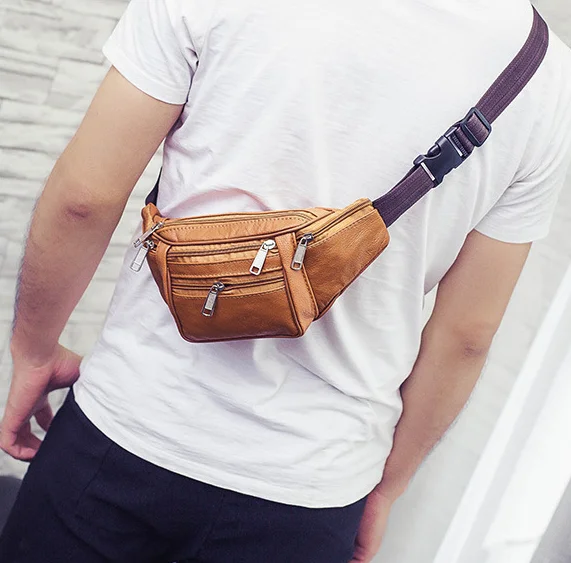 Fashionable new 2021 leather leisure sports purse men's outdoor running multi-functional cross-body bag
Fashionable new 2021 leather leisure sports purse men's outdoor running multi-functional cross-body bag