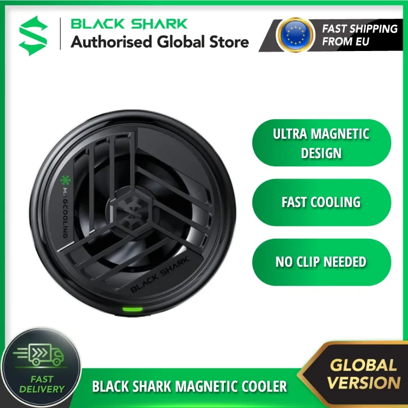 Official Black Shark Magnetic Cooler | Fast Cooling | Brand New | Sealed | Support iPhone 12 | Free Shipping
Official Black Shark Magnetic Cooler | Fast Cooling | Brand New | Sealed | Support iPhone 12 | Free Shipping