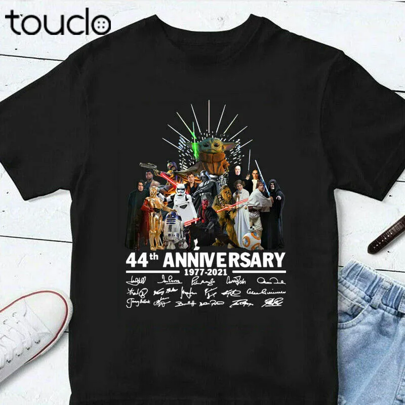 Star W@rs 1977-2021 44th Anniversary Sign Thank for the Memories Unisex T-Shirt
Star W@rs 1977-2021 44th Anniversary Sign Thank for the Memories Unisex T-Shirt
