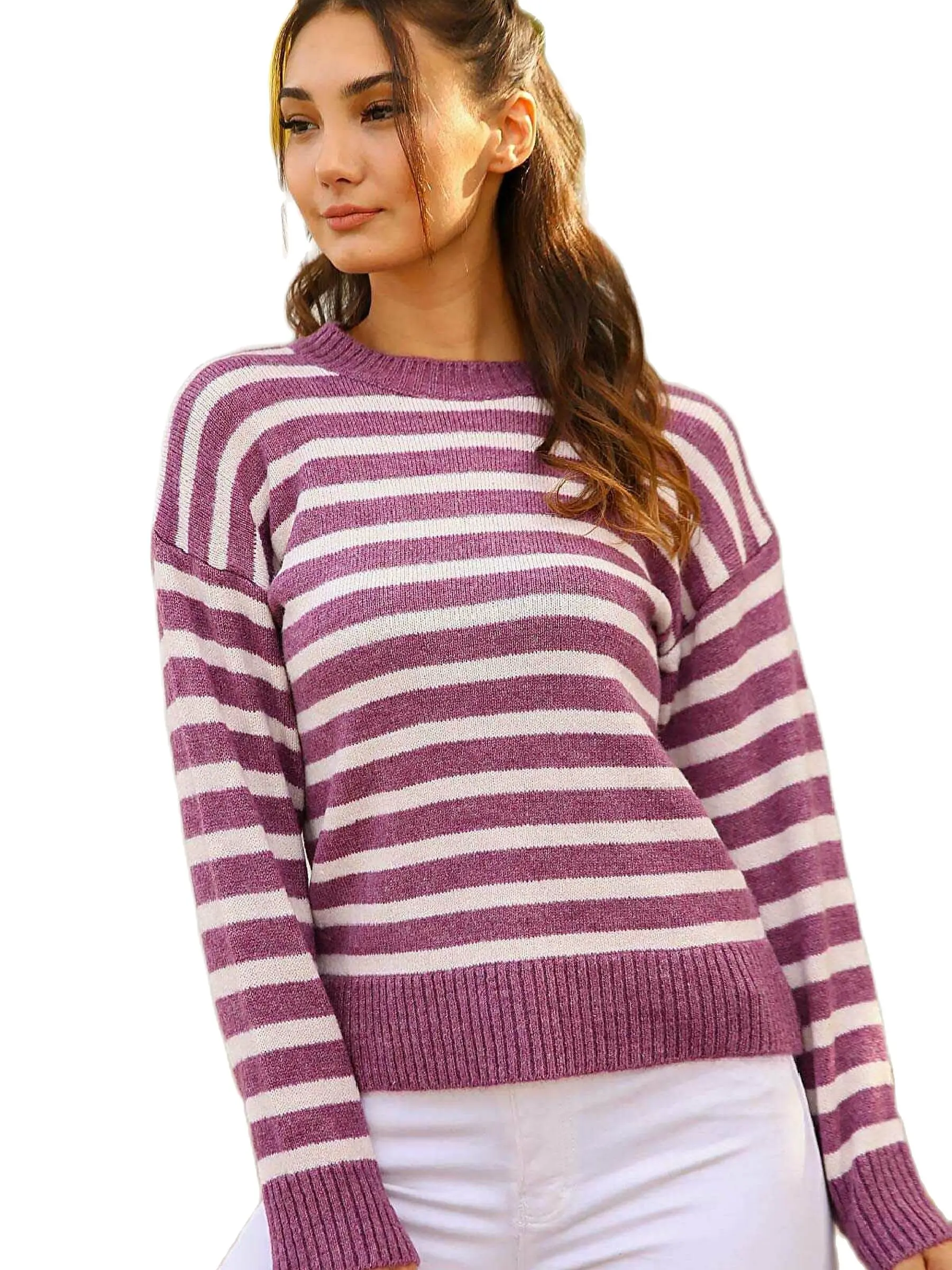 Crew Neck Women Sweater Autumn Winter Season 2021 Fashion Sexy Hot Casual Lady Outside Acrylic Fabric High Quality
Crew Neck Women Sweater Autumn Winter Season 2021 Fashion Sexy Hot Casual Lady Outside Acrylic Fabric High Quality