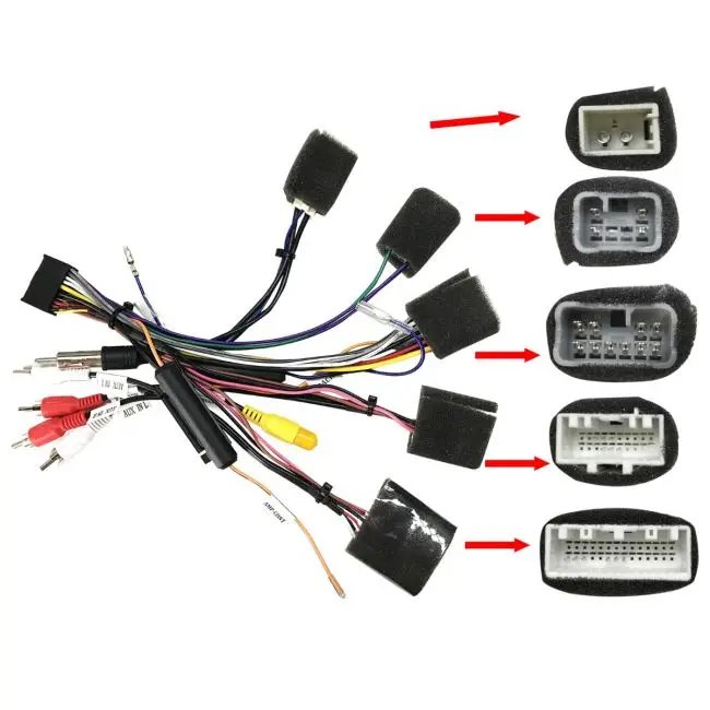 

Joying Toyota Universal/Hilux Android Car Radio Connect Cable Wiring Harness