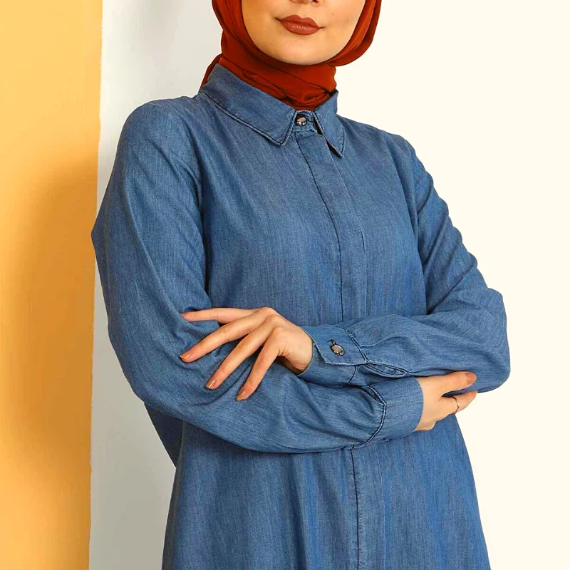 2 piece Women Denim Suit Trousers + Tunic Front Buttoned Tassel Detailed Hijab Luxury Made in Turkey High Quality Abaya Hijab
2 piece Women Denim Suit Trousers + Tunic Front Buttoned Tassel Detailed Hijab Luxury Made in Turkey High Quality Abaya Hijab