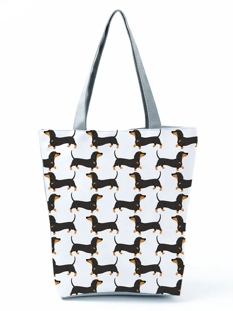 Eco Friendly Animal Corgi Pattern Print Handbags for Women Simple All-Match Casual Beach Bag High Capacity Portable Shopping Bag
Eco Friendly Animal Corgi Pattern Print Handbags for Women Simple All-Match Casual Beach Bag High Capacity Portable Shopping Bag