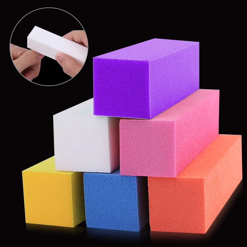 10PCS/Pack Nail Polisher Sponge Grit Block for Sanding Manicure Pedicure Polishing Buffers for Nails Art Tips Tool Colorful
10PCS/Pack Nail Polisher Sponge Grit Block for Sanding Manicure Pedicure Polishing Buffers for Nails Art Tips Tool Colorful
