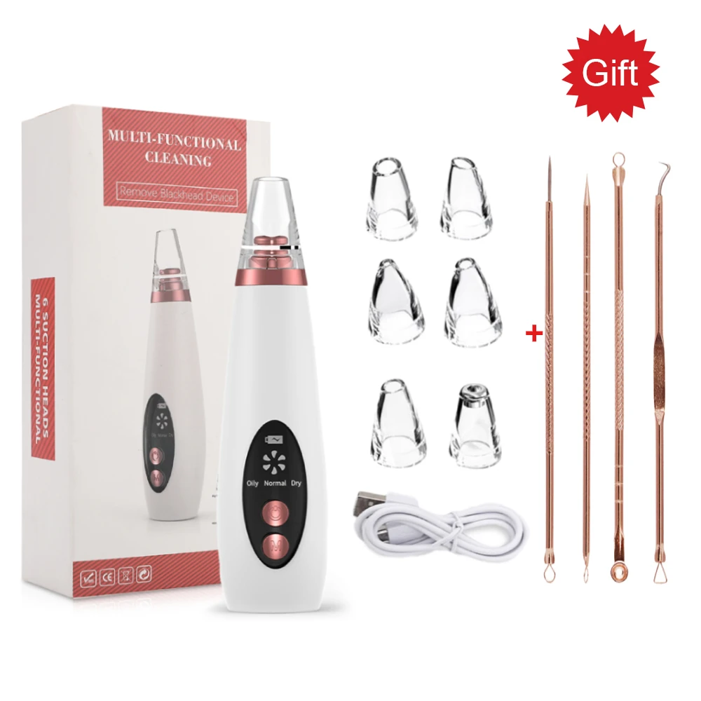 Blackhead Remover Face Acne Needle Pore Vacuum Suction Skin Care Tools Facial Deep Cleansing Machine Pimple Removal Extractor
Blackhead Remover Face Acne Needle Pore Vacuum Suction Skin Care Tools Facial Deep Cleansing Machine Pimple Removal Extractor