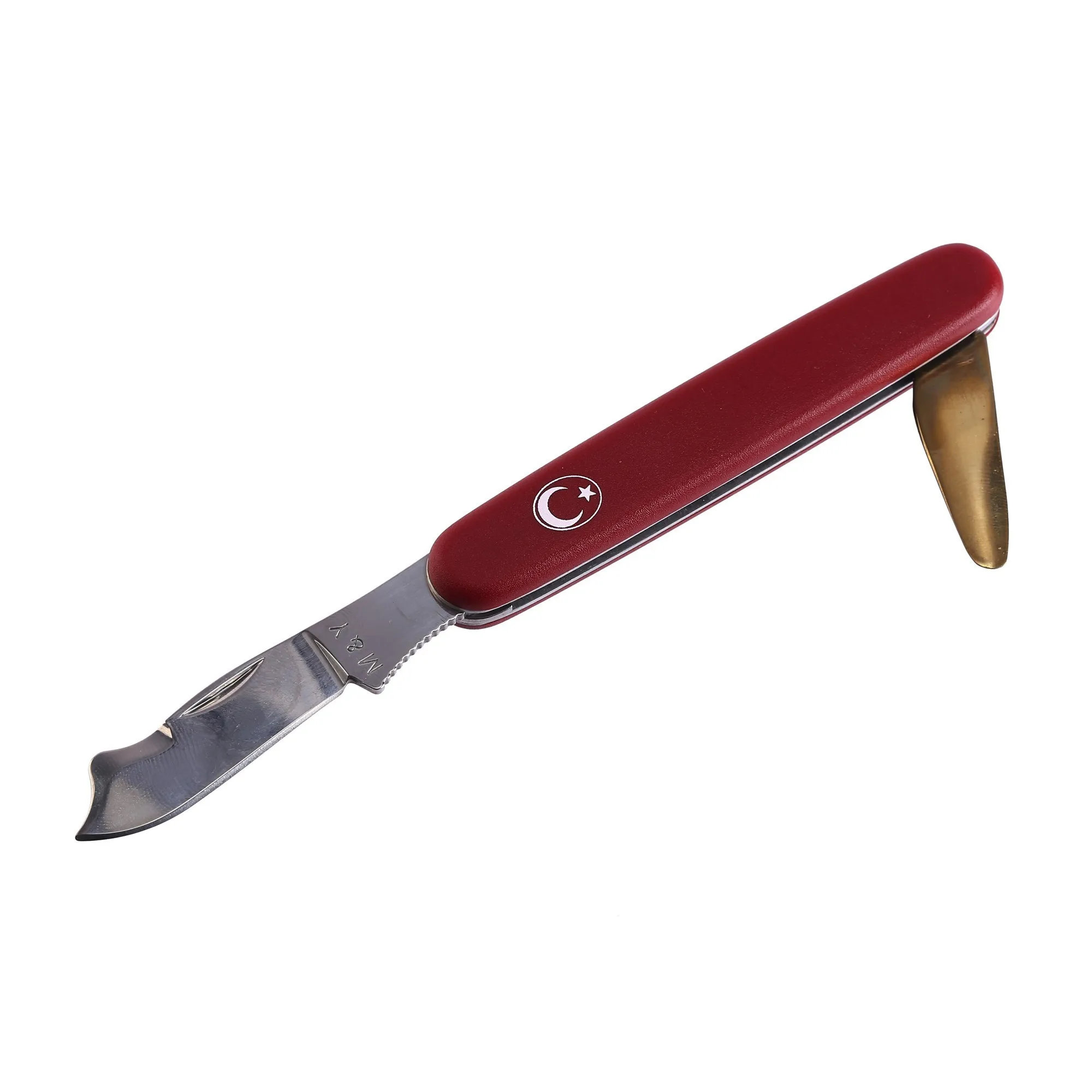 MY American Eagle Claret Red Stainless Steel Double-Sided Rose Cutting and Grafting Knife
MY American Eagle Claret Red Stainless Steel Double-Sided Rose Cutting and Grafting Knife