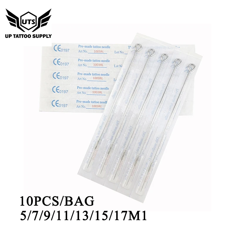 10pcs Disposable Sterilized Tattoo Needles M1 Needles Disposable Sterilize Tattoo Permanent Makeup Tattoo Equipment 
10pcs Disposable Sterilized Tattoo Needles M1 Needles Disposable Sterilize Tattoo Permanent Makeup Tattoo Equipment