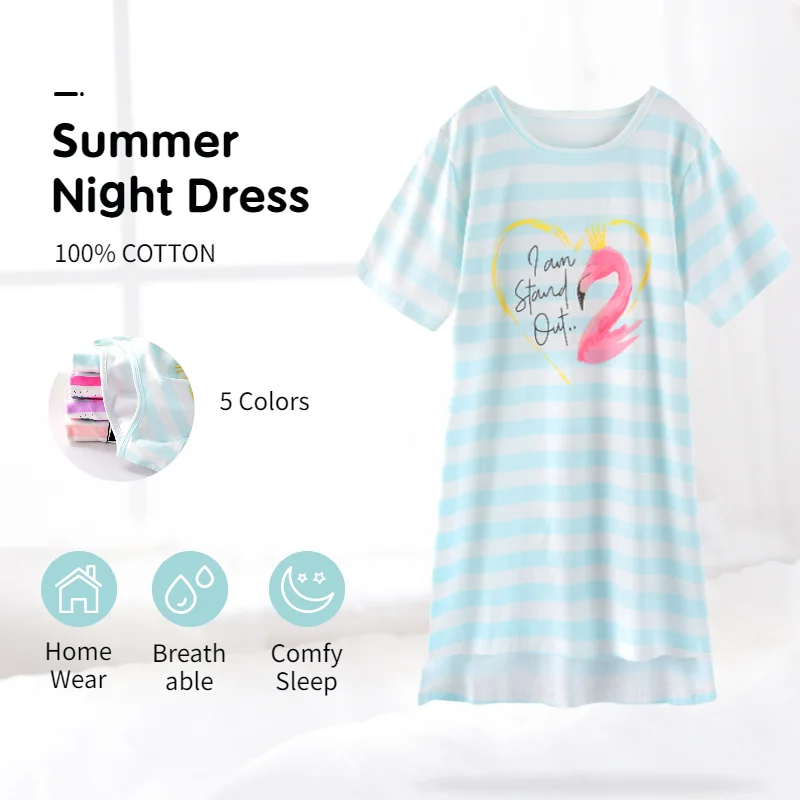 Baby Girl Dress Children's Nightdress Girls Cartoon Short Sleeve Nightgowns Baby Kids Cotton Pajamas Girls Princess Night Dress
Baby Girl Dress Children's Nightdress Girls Cartoon Short Sleeve Nightgowns Baby Kids Cotton Pajamas Girls Princess Night Dress