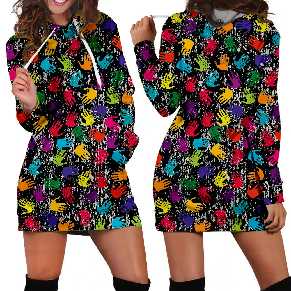 Fashion Women Hoodie Bag Hip Pocket Print Drawstring Hooded Sweatshirt Dress Sexy Leopard Ladies Pullover Casual Tracksuits B4
Fashion Women Hoodie Bag Hip Pocket Print Drawstring Hooded Sweatshirt Dress Sexy Leopard Ladies Pullover Casual Tracksuits B4