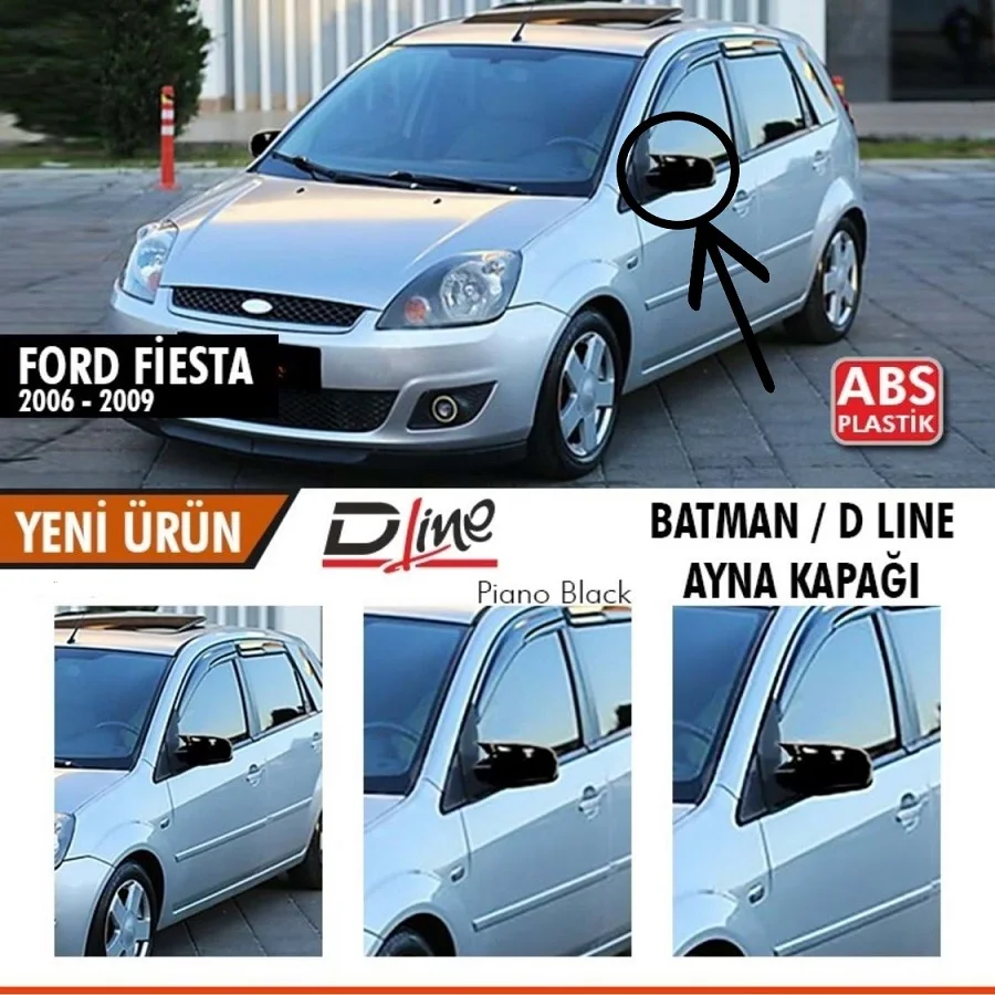 2pcs Rearview Carbon Black For FORD FİESTA BBatman Accessories mirror case Bat Mirror Cover Piano Black 2006-2007-2008 GTI AUTO
2pcs Rearview Carbon Black For FORD FİESTA BBatman Accessories mirror case Bat Mirror Cover Piano Black 2006-2007-2008 GTI AUTO