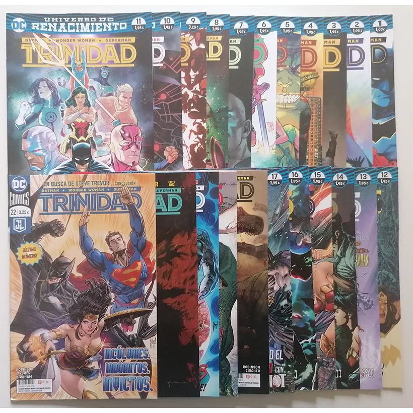 TRINIDAD BATMAN SUPERMAN WONDER WOMAN Полная коллекция 1 22|Комиксы и графические романы| |