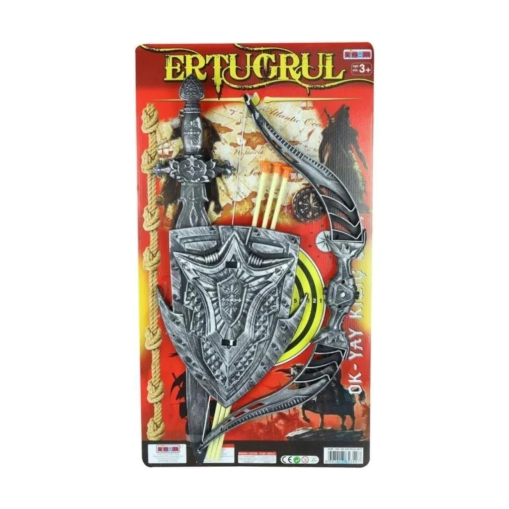 6 Pieces Dirilis Ertugrul Sword Shield Bow Toy Set Putty Child Play Children Arrow Pole Arc Blade Mantlet Boys Girls Bey
6 Pieces Dirilis Ertugrul Sword Shield Bow Toy Set Putty Child Play Children Arrow Pole Arc Blade Mantlet Boys Girls Bey