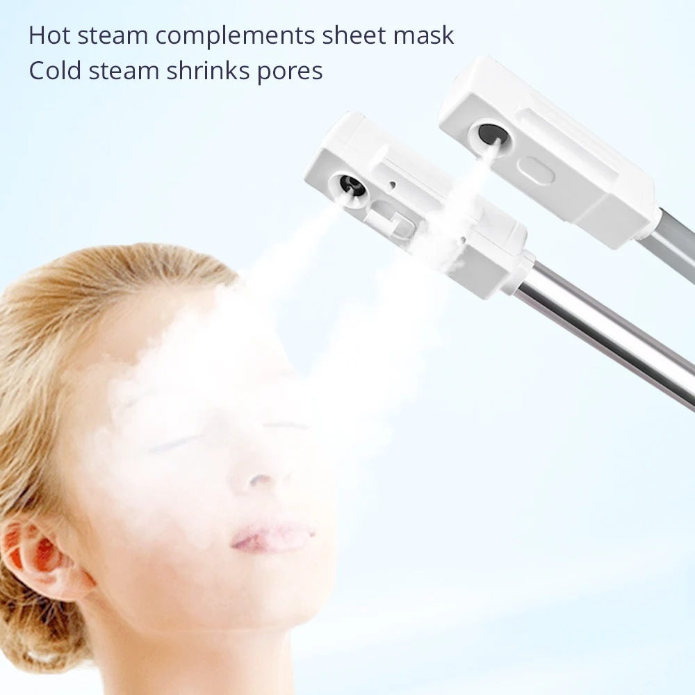 Professional Hot Cold Ozone Vaporizer Facial Steamer Skin Rejuvenation Dry Skin Improvement Beauty Machine
Professional Hot Cold Ozone Vaporizer Facial Steamer Skin Rejuvenation Dry Skin Improvement Beauty Machine