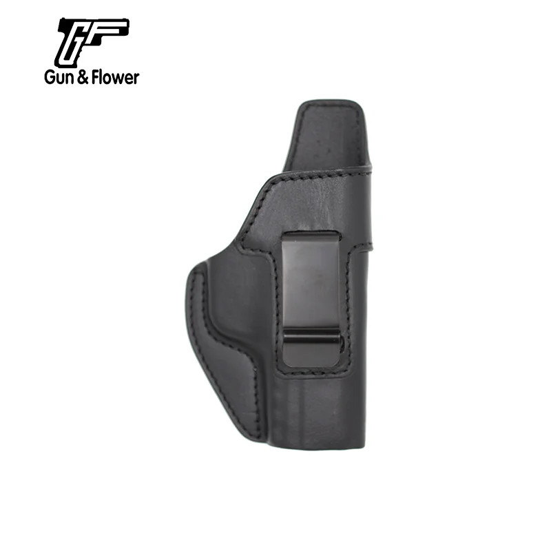 Gunflower IWB Molded Leather Clip-On Gun Cover Inside Waistband Concealment Holster for M&P 45
Gunflower IWB Molded Leather Clip-On Gun Cover Inside Waistband Concealment Holster for M&P 45
