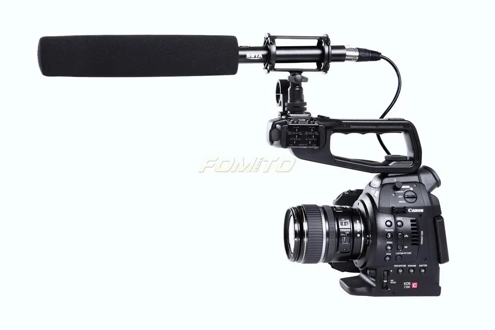 Микрофон BOYA BY-PVM1000L, профессиональный, микрофон для вещания, однонаправленный, конденсаторный, для интервью, для Canon, видеокамеры
Микрофон BOYA BY-PVM1000L, профессиональный, микрофон для вещания, однонаправленный, конденсаторный, для интервью, для Canon, видеокамеры