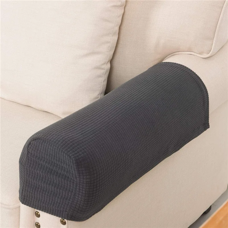 1 Pair of Elastic Sofa Armrest Cover Solid Color Strenchable Washable Armchair Covers Furniture Protector Couch Cover Slipcovers
1 Pair of Elastic Sofa Armrest Cover Solid Color Strenchable Washable Armchair Covers Furniture Protector Couch Cover Slipcovers