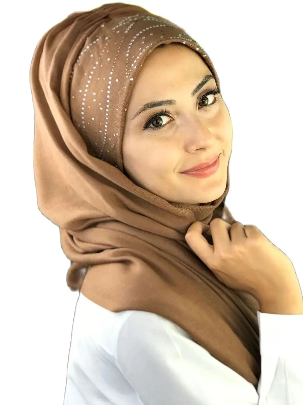 2022 New Fashion Hijab Women Muslim Islamic Turban Scarf Hat Foulard Sequins Printed Milky Way Pattern Light Brown Ready Shawl
2022 New Fashion Hijab Women Muslim Islamic Turban Scarf Hat Foulard Sequins Printed Milky Way Pattern Light Brown Ready Shawl