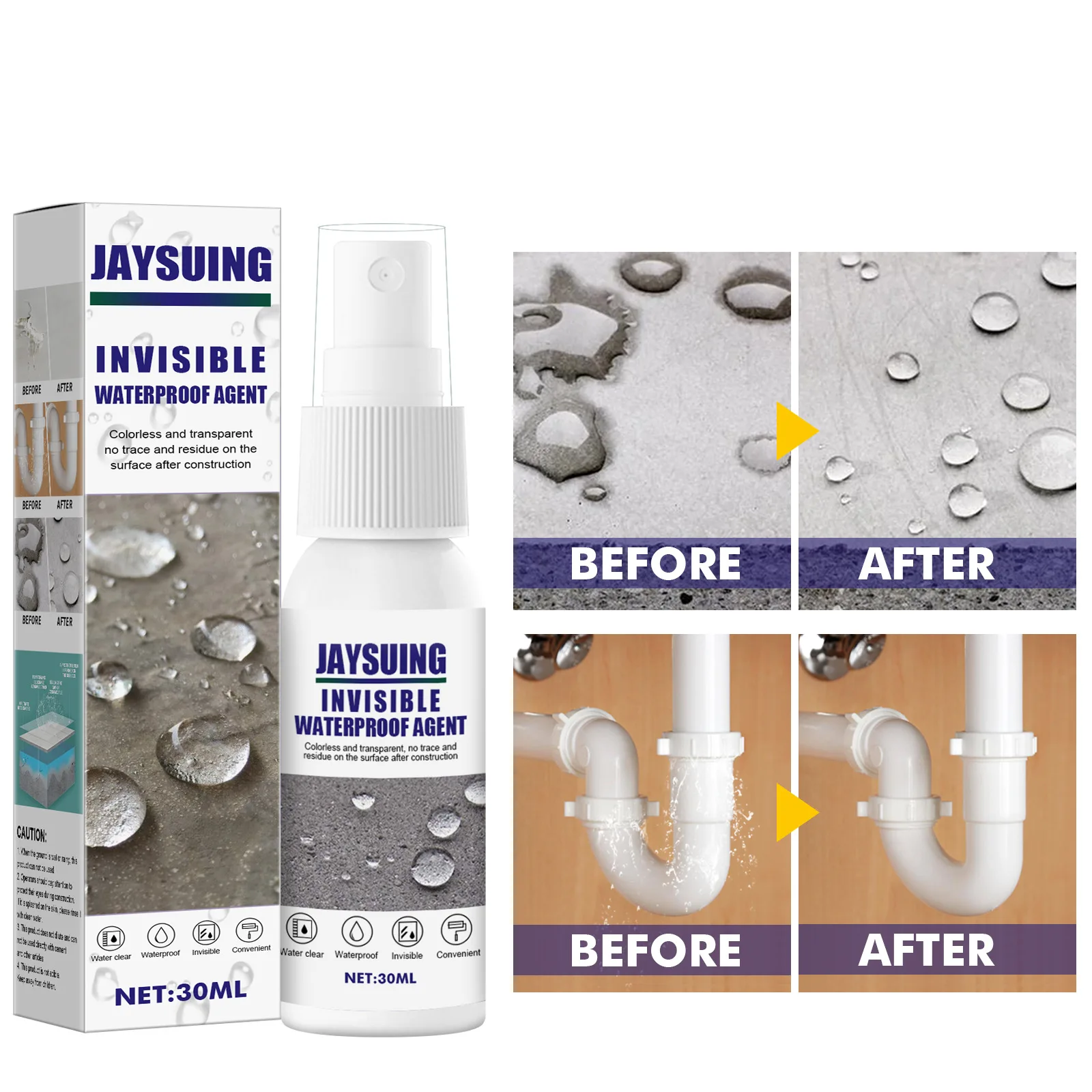 100/30ML Mighty Sealant Spray Anti-Leaking Sealant Agent Leak-Trapping Repair Spray Waterproof Glue Super Strong Bonding Spray
100/30ML Mighty Sealant Spray Anti-Leaking Sealant Agent Leak-Trapping Repair Spray Waterproof Glue Super Strong Bonding Spray