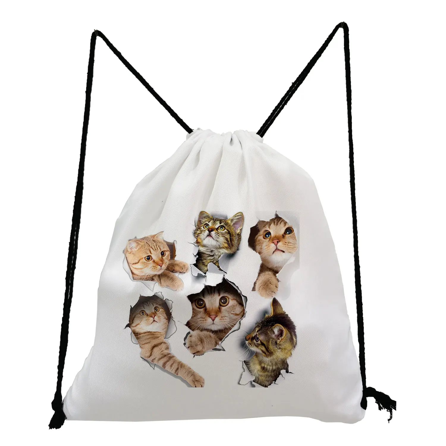 Breaking the wall cat Printed Drawstring Bags Daily Use Unisex Backpacks Fashion Storage Bag for Kids Foldable Book Bag Gift
Breaking the wall cat Printed Drawstring Bags Daily Use Unisex Backpacks Fashion Storage Bag for Kids Foldable Book Bag Gift