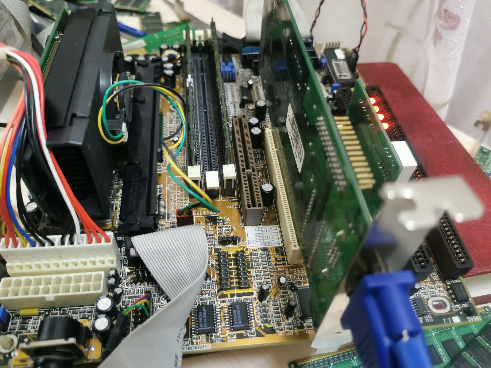 Материнская плата FIC KA-6100 Slot 1 Apollo Pro AT Pentium II | Компьютеры и офис