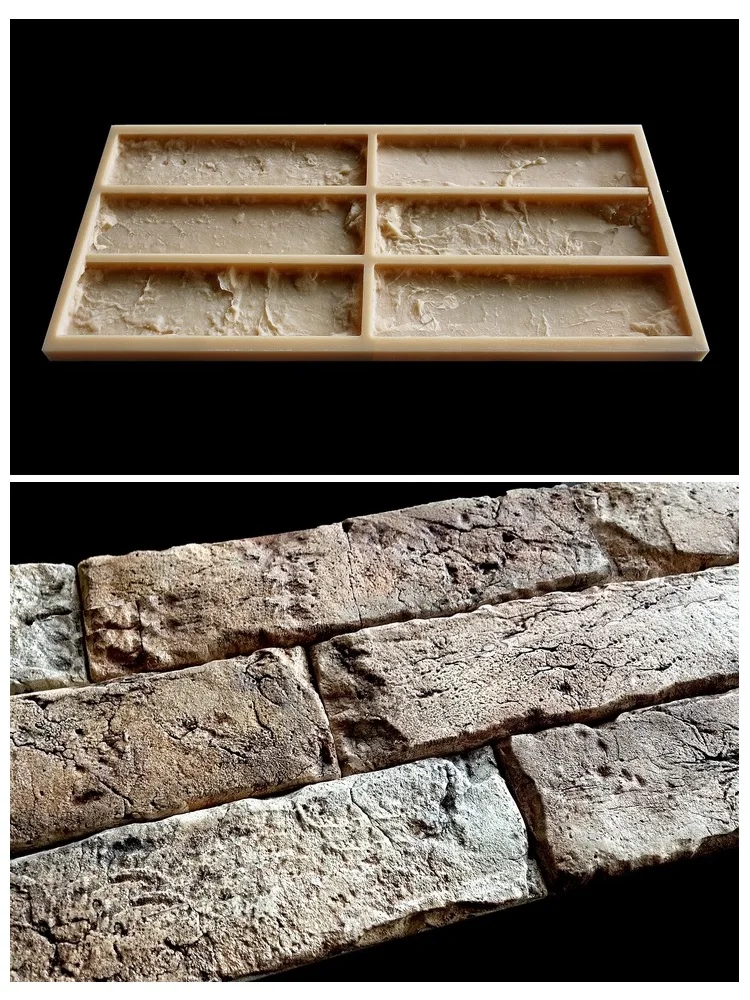 ЦАРСКИЙ КИРПИЧ - DIY формы для облицовочной плитки из гипса и бетона. Лофт стиль