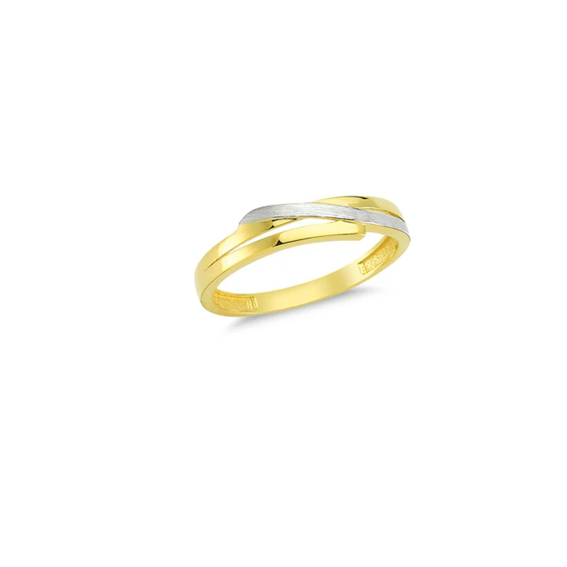 

Женское дизайнерское кольцо из твердого золота 14 к