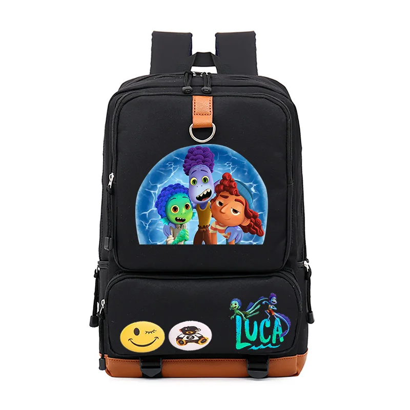 

Disney Luca Boys Girls Teens Children's Starry Sky Solid Color Backpacks Very Beautiful Gifts