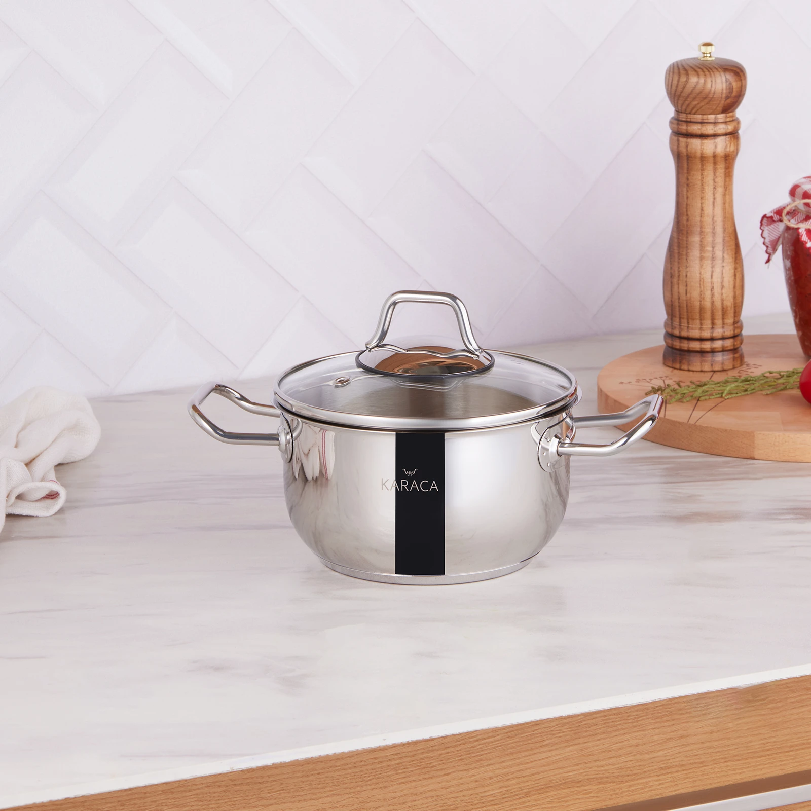 Karaca Turquoise Steel Pot 16 cm Kitchen Cooking Pot Emsan Malta Deep Steel Pot 24 cm
Karaca Turquoise Steel Pot 16 cm Kitchen Cooking Pot Emsan Malta Deep Steel Pot 24 cm