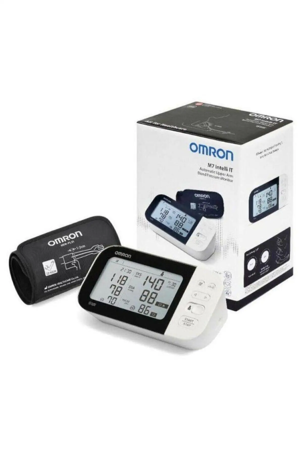 Omron Blood Pressure Monitor M2-M3-M4-M6-M7 HEM-7121-7221-7155-7360-7361 Upper Arm BloodPressure Meter Auto Pulse Instrument Pulsometer 6 Different Model
Omron Blood Pressure Monitor M2-M3-M4-M6-M7 HEM-7121-7221-7155-7360-7361 Upper Arm BloodPressure Meter Auto Pulse Instrument Pulsometer 6 Different Model