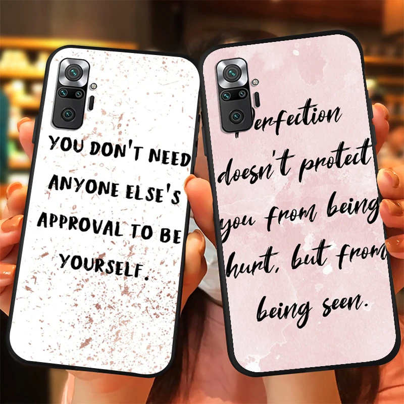 English Sentence Phone Case For Xiaomi Redmi Note 10 Pro Max Note 10S 10 10T 10X 5G Pro 4G Cases Back Cover Coque Carcasa
English Sentence Phone Case For Xiaomi Redmi Note 10 Pro Max Note 10S 10 10T 10X 5G Pro 4G Cases Back Cover Coque Carcasa