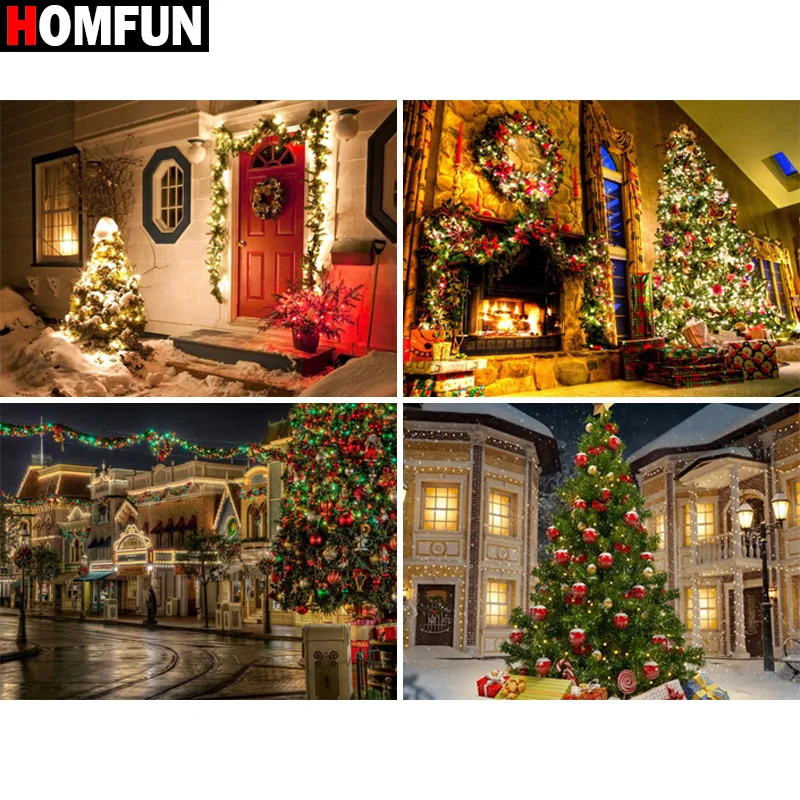 HOMFUN Diamond Painting Full Square/Round Diamond "House Lights Tree" Pattern Embroidery Cross Stitch 5D Rhinestone Painting
HOMFUN Diamond Painting Full Square/Round Diamond "House Lights Tree" Pattern Embroidery Cross Stitch 5D Rhinestone Painting