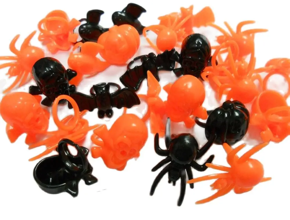 12 Piece Plastic Halloween Pumpkin Witch Skull Skeleton Rings Jewelry Pinata Bag Filler Novelty Birthday Joke Party Favors Gift
12 Piece Plastic Halloween Pumpkin Witch Skull Skeleton Rings Jewelry Pinata Bag Filler Novelty Birthday Joke Party Favors Gift