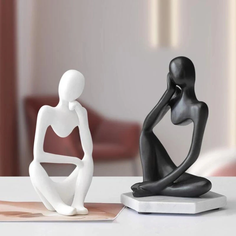 Resin Statue Decoration Thinker Character People Statue Sculptures Miniature Figurines Craft Office Home Decor European Style
Resin Statue Decoration Thinker Character People Statue Sculptures Miniature Figurines Craft Office Home Decor European Style