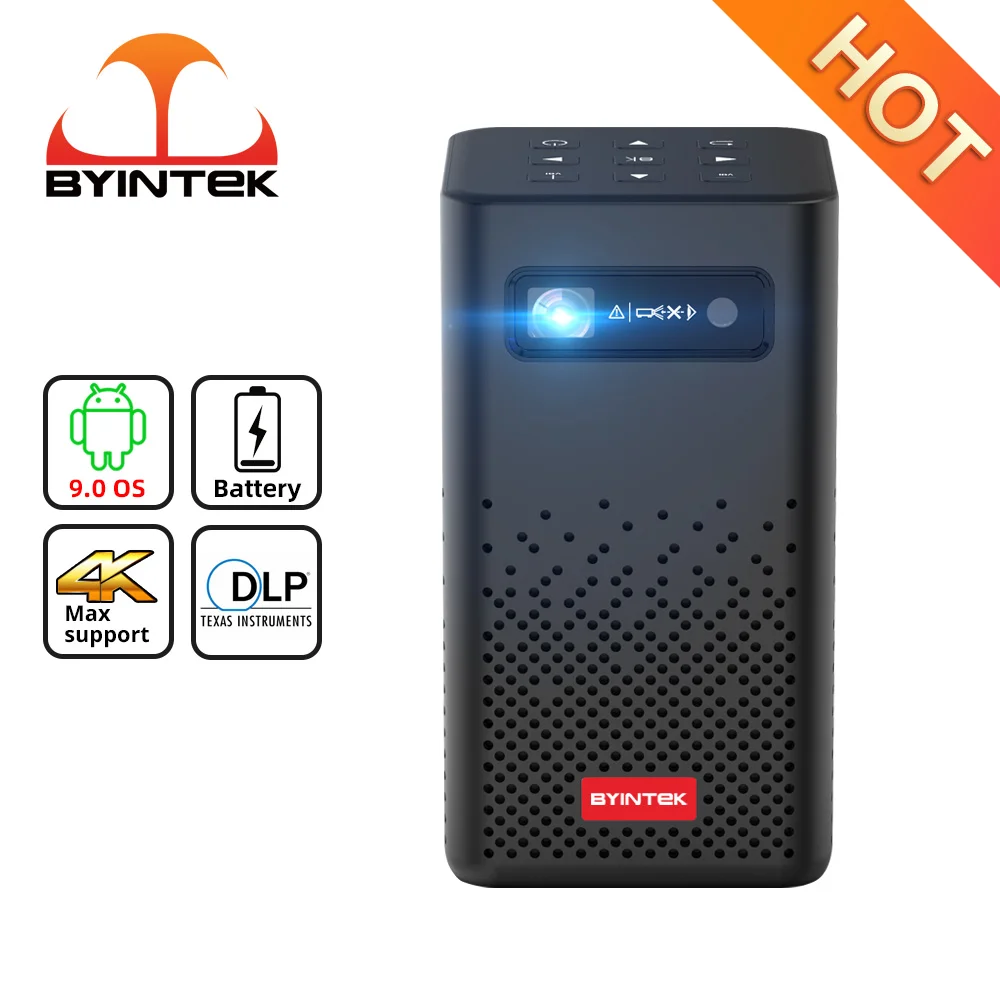 BYINTEK P20 мини DLP Портативный Смарт Android Wifi безэкранный ТВ лазерный светодиодный видео проектор для мобильного смартфона 1080P 4K кинотеатр 
BYINTEK P20 мини DLP Портативный Смарт Android Wifi безэкранный ТВ лазерный светодиодный видео проектор для мобильного смартфона 1080P 4K кинотеатр