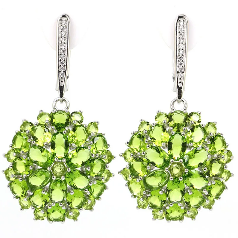 44x24mm Jazaz Anniversary 10.7g Created Green Peridot Blue Aquamarine Pink Tourmaline Women Dating 925 Sterling Silver Earrings
44x24mm Jazaz Anniversary 10.7g Created Green Peridot Blue Aquamarine Pink Tourmaline Women Dating 925 Sterling Silver Earrings